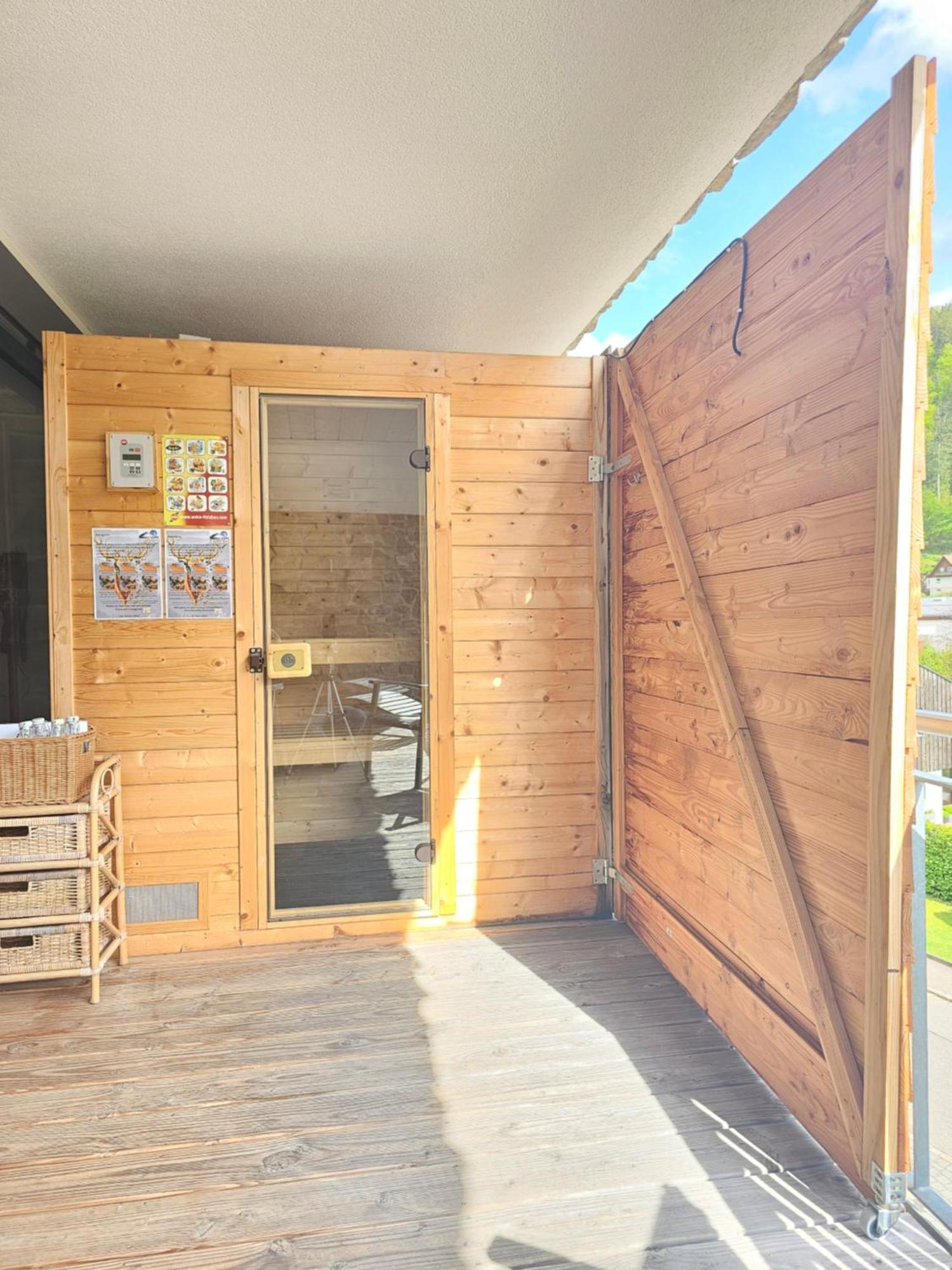 Black Forest II Sauna I Boxspring I Nespresso I Ausblick I Wasserfaelle Im Ort Todtnau Esterno foto